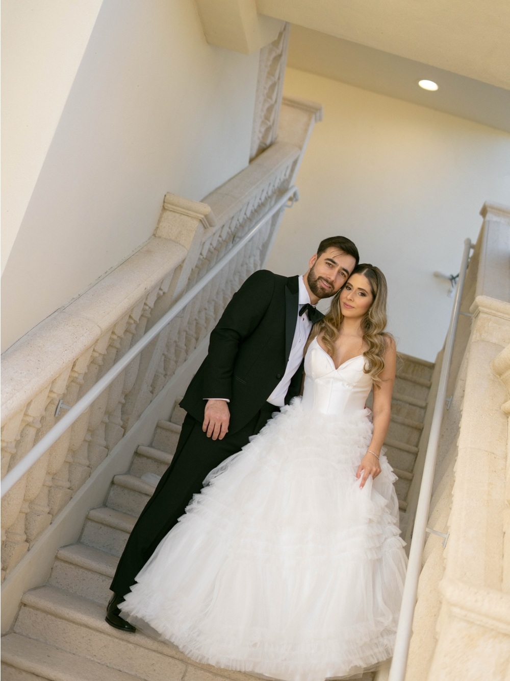 Ruffled Wedding Dress (ALLURE)